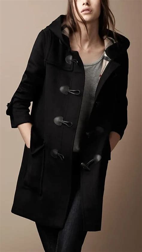 toggle duffle coat burberry|duffle coat burberry femme.